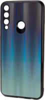 Чехол-накладка Case Aurora для Y8p (черный/синий) - 