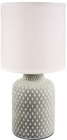 Прикроватная лампа Лючия Ромбы 452 (светло-серый) - 