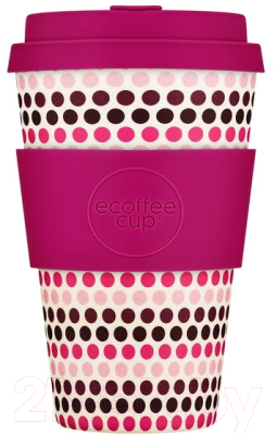 

Стакан Ecoffee Cup, Розовый горошек 113