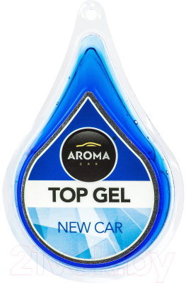 Ароматизатор автомобильный Aroma Car Top Gel / 92643 (Новый автомобиль)