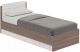 Односпальная кровать Modern Аманда А09 (ясень шимо темный/шимо светлый) - 