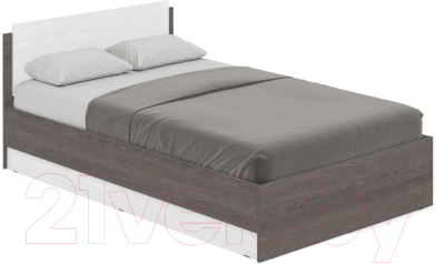 Полуторная кровать Modern Аманда А12 (анкор темный/анкор светлый)