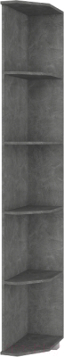 Угловое окончание для шкафа Modern Карина К64 (камень темный)