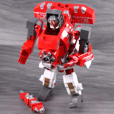Робот-трансформер Darvish С мягкими пулями / DV-T-2006 (красный)