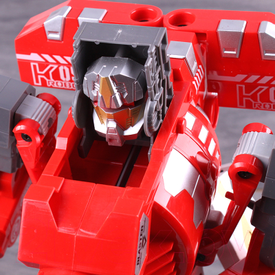 Робот-трансформер Darvish С мягкими пулями / DV-T-2006 (красный)