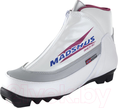 Ботинки для беговых лыж Madshus DXB0050040 / A18EMDXB005-00 (р-р 40, белый)