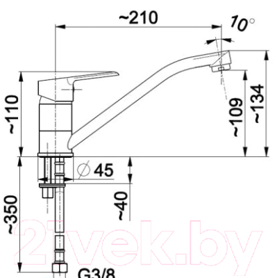 Смеситель Armatura Seelit 5813-915-00