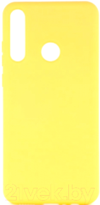Чехол-накладка Case Cheap Liquid для Y6p (желтый)