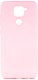 Чехол-накладка Case Cheap Liquid для Redmi Note 9 (розовый) - 