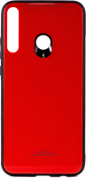 Чехол-накладка Case Glassy для P40 Lite E/Y7P/9C (красный) - 
