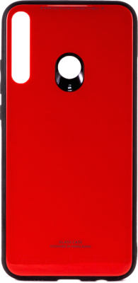 Чехол-накладка Case Glassy для P40 Lite E/Y7P/9C (красный)
