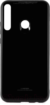 Чехол-накладка Case Glassy для P40 Lite E/Y7P/9C (черный)