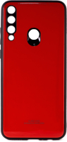 Чехол-накладка Case Glassy для Y6p (красный) - 