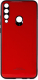Чехол-накладка Case Glassy для Y6p (красный) - 
