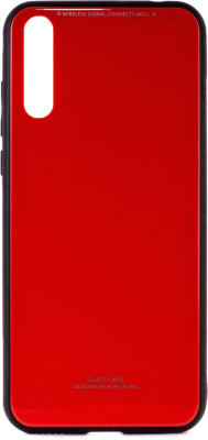 Чехол-накладка Case Glassy для Y8p (красный)