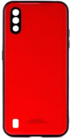 Чехол-накладка Case Glassy для Galaxy M01 (красный) - 