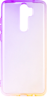 Чехол-накладка Case Gradient Dual для Redmi Note 8 Pro (фиолетовый/золото) - 