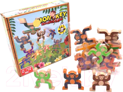 

Развивающая игра Toys, Балансирующие обезьянки / 929-15