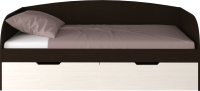 Кровать-тахта Артём-Мебель СН-120.01 (сосна арктическая/венге) - 
