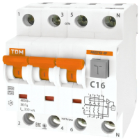 Дифференциальный автомат TDM SQ0202-0026 - 
