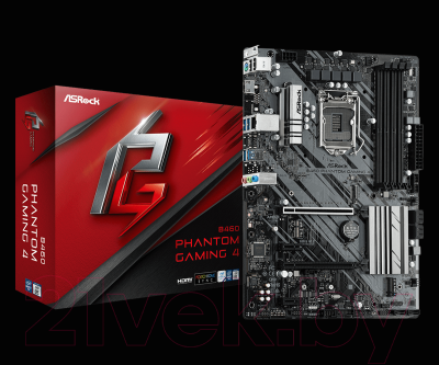 Материнская плата AsRock B460 Phantom Gaming 4