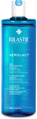 Гель для душа Rilastil Xerolact мягкий очищающий защитный (400мл)