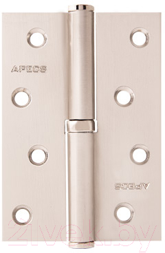 Петля дверная Apecs 100x70-B-Steel-NIS-L (матовый никель)