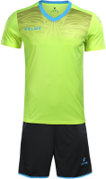 Футбольная форма Kelme Goalkeeper Short Sleeve Suit / 3871014-930 (M, салатовый) - 