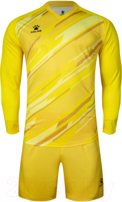 Футбольная форма Kelme Goalkeeper L/S Suit / 3801286-716 (2XL, желтый)