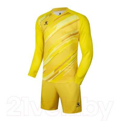 Футбольная форма Kelme Goalkeeper L/S Suit / 3801286-716 (M, желтый)
