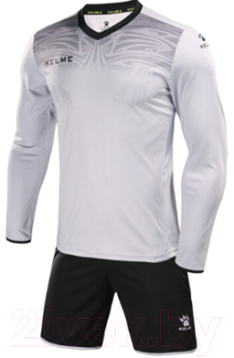 Футбольная форма Kelme Goalkeeper L/S Suit Kid / 3873007-273 (160, серый)