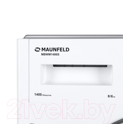 Стирально-сушильная машина встраиваемая Maunfeld MBWM1486S