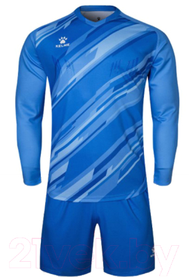 Футбольная форма Kelme Goalkeeper L/S Suit / 3803286-404 (120, голубой)