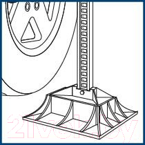 Опора к домкрату Stels 50539