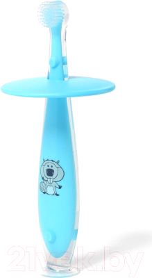 

Зубная щетка для новорожденных BabyOno, С фиксатором / 551/01