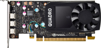 

Видеокарта PNY, Quadro VCQP400 2GB GDDR5 (VCQP400V2-BLS)