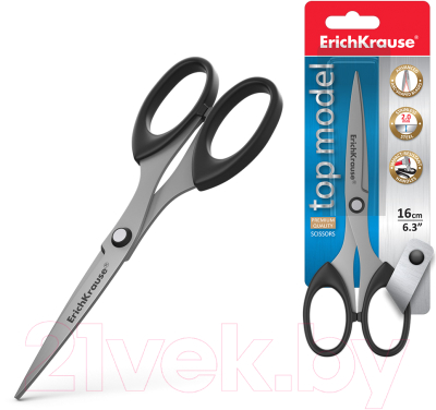 Изображение товара Ножницы канцелярские Erich Krause Top Model / 14854
