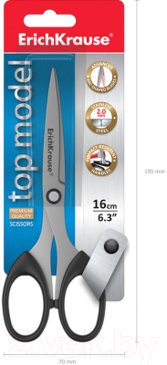 Изображение товара Ножницы канцелярские Erich Krause Top Model / 14854