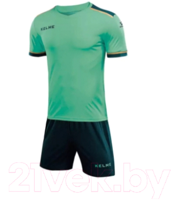 Футбольная форма Kelme S/S Football Set Kid / 3873001-328 (130, мятный)