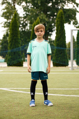 Футбольная форма Kelme S/S Football Set Kid / 3873001-328 (130, мятный)