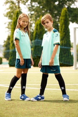 Футбольная форма Kelme S/S Football Set Kid / 3873001-328 (р.140, мятный)