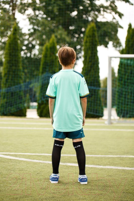 Футбольная форма Kelme S/S Football Set Kid / 3873001-328 (р.140, мятный)