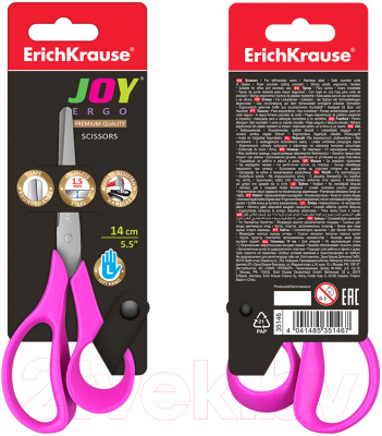 Изображение товара Ножницы канцелярские Erich Krause Joy Ergo / 35146