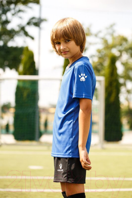 Футбольная форма Kelme S/S Football Set Kid / 3893047-409 (120, синий)