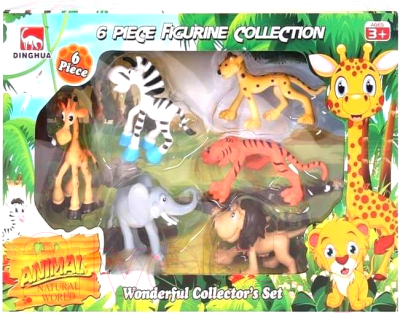 

Набор фигурок Toys, Дикие животные / K520-1