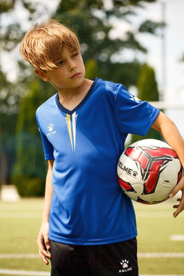 Футбольная форма Kelme S/S Football Set Kid / 3893047-409 (р.140, синий)