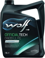 Моторное масло WOLF OfficialTech 0W20 LS-FE / 65631/5 (5л) - 