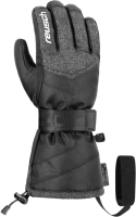 Перчатки лыжные Reusch Baseplate R-Tex XT / 6004272 7766 (р-р 9,5, Black/Black Melange/Silver) - 