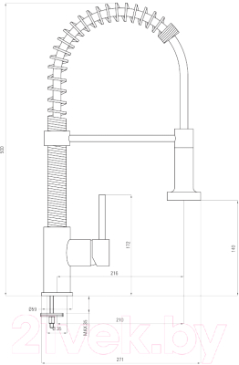 Смеситель Deante Molla BDZ 060A