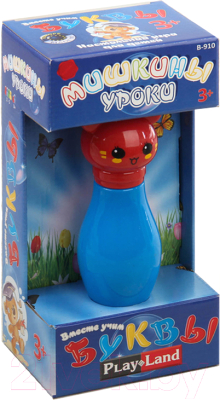 

Развивающая игра Play Land, Мишкины уроки. Вместе учим буквы / B-910